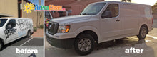 Load image into Gallery viewer, Graffiti Removal Services from cars before and after